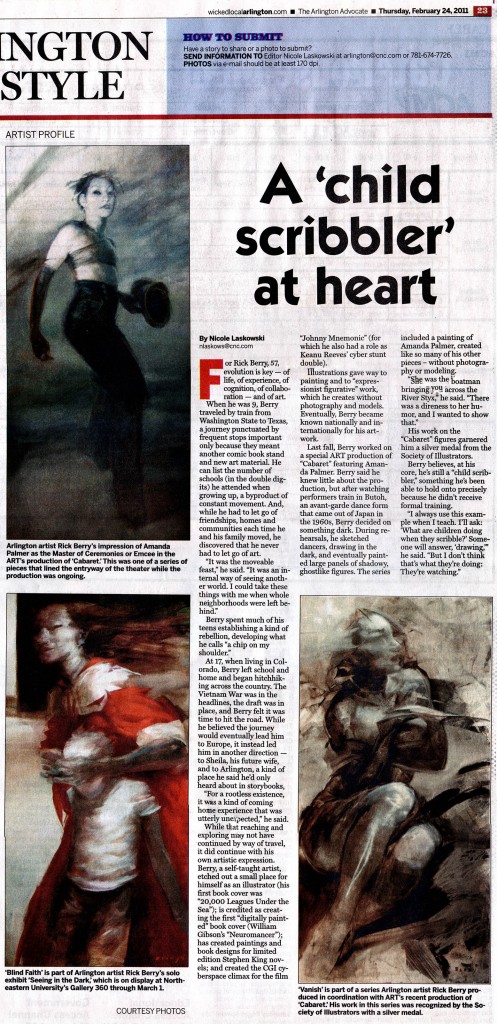 Scan of the article